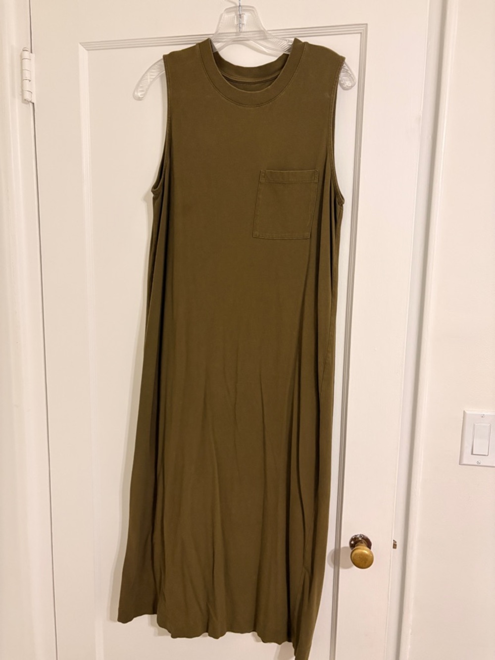 Everlane Sleeveless T-Shirt Midi Dress